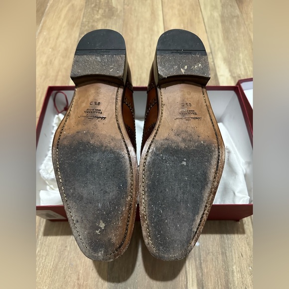 Ferragamo Bryant Brogue Lace Ups - Picture 5 of 11